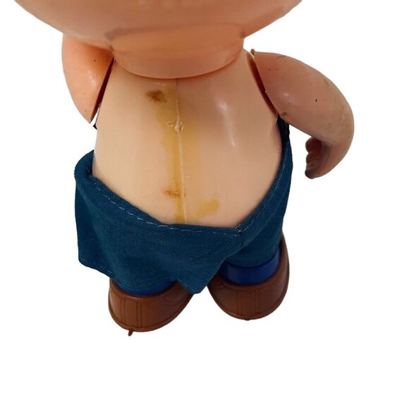 Vintage Action Figure Peanuts Charlie Brown Posable Made In Hong Kong - Picture 5 of 8